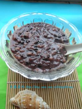 黑米麥片粥