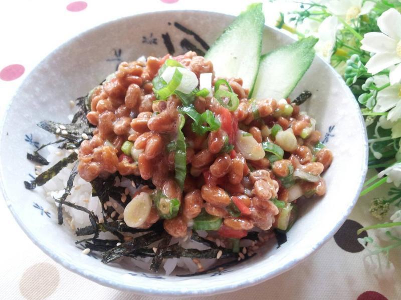 日式納豆梅子丼