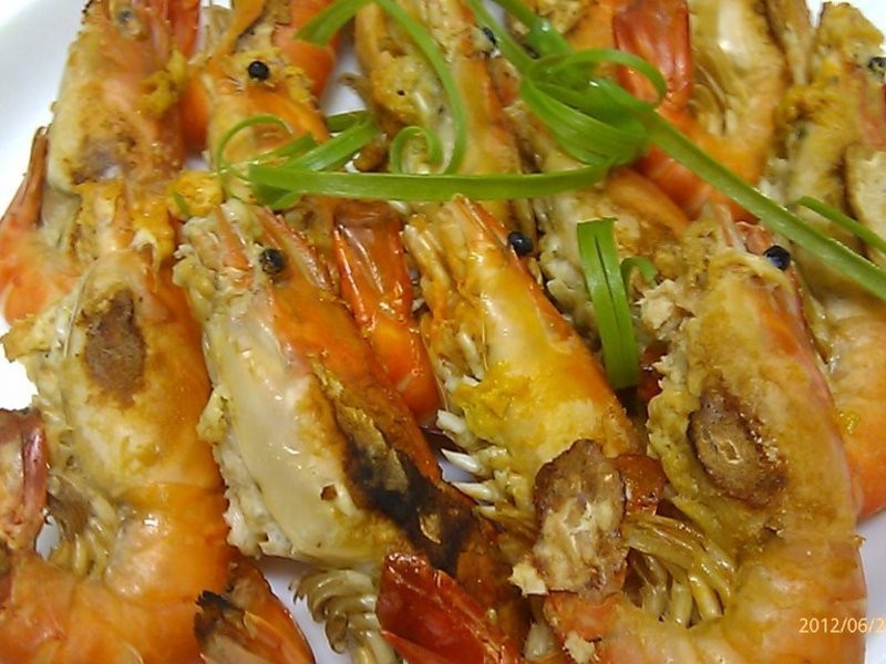 鹽烤泰國(guó)蝦