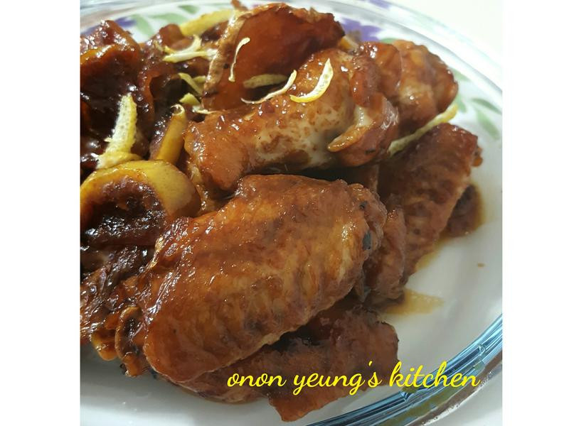 簡(jiǎn)易檸檬燜雞翅