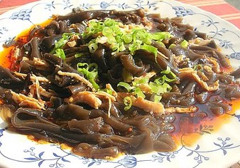雞絲蕨根粉