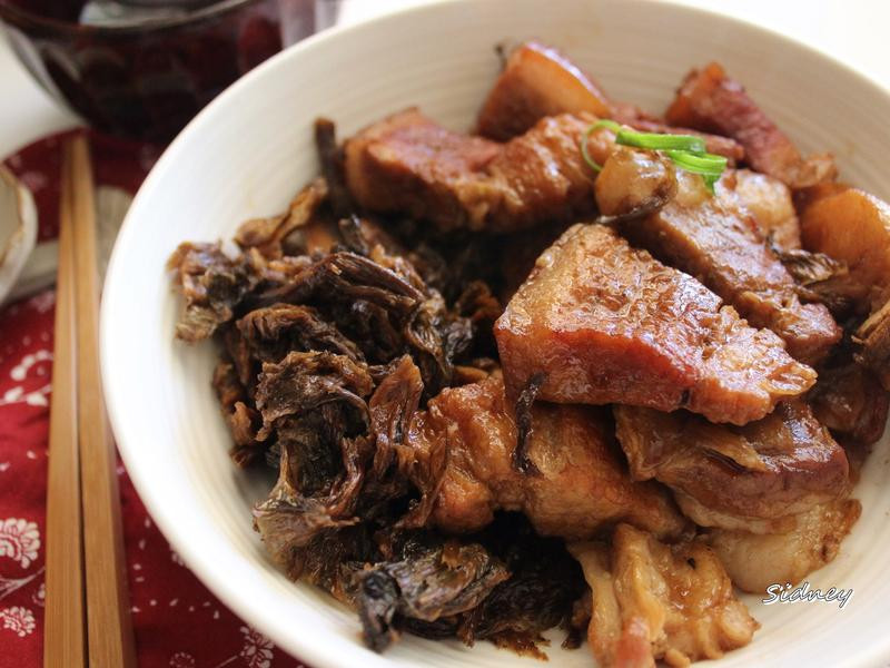 梅干菜鹵肉
