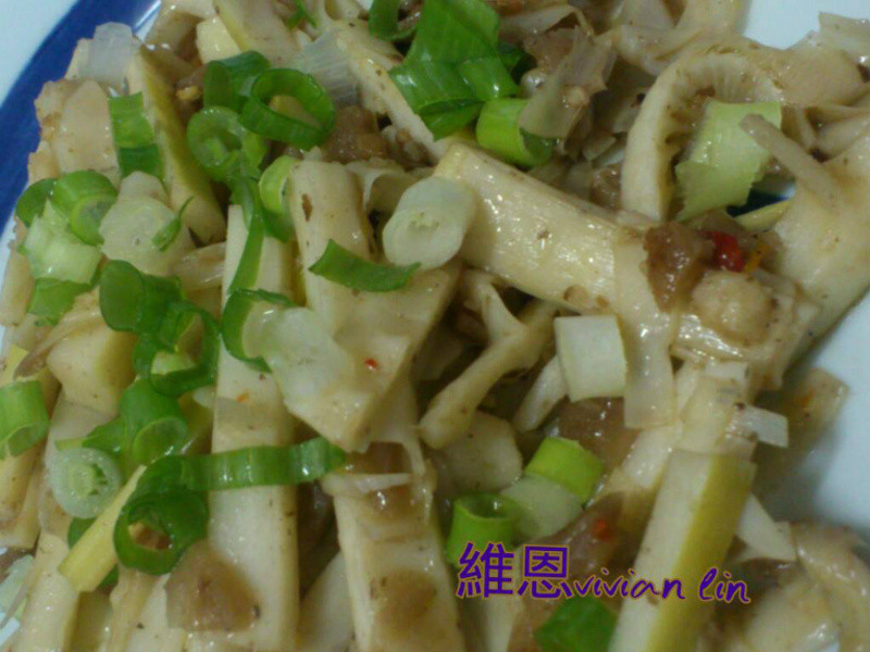 蘿卜干辣炒桂竹筍