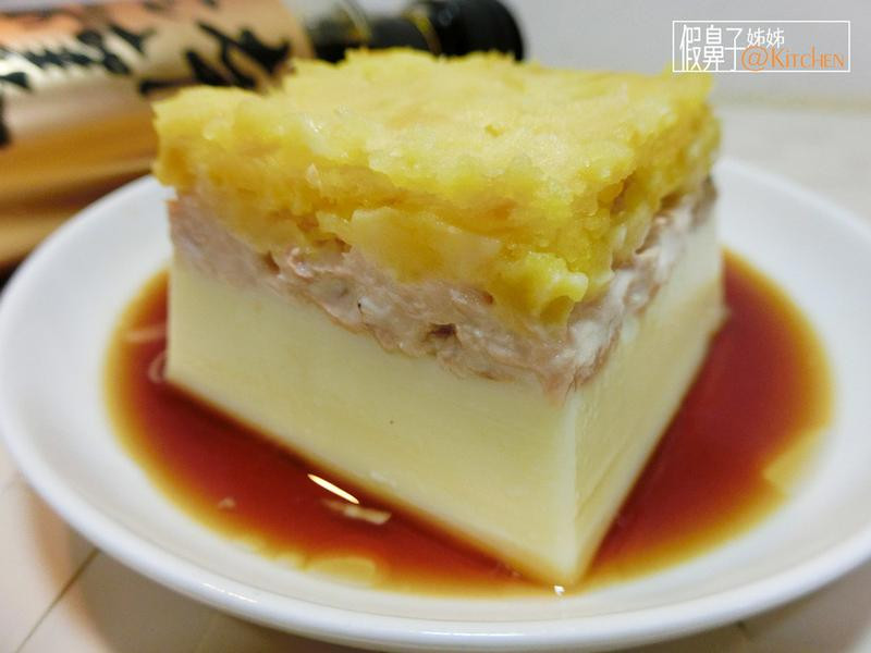 魚香薯泥豆腐塔