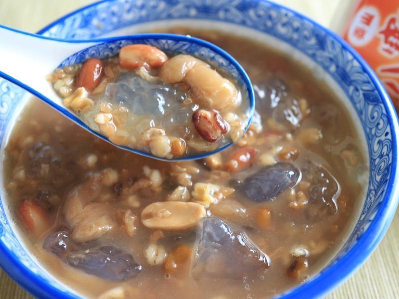 古早味太白粉粿八寶粥