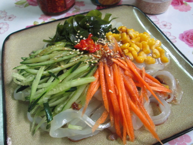 自制綠豆粉皮