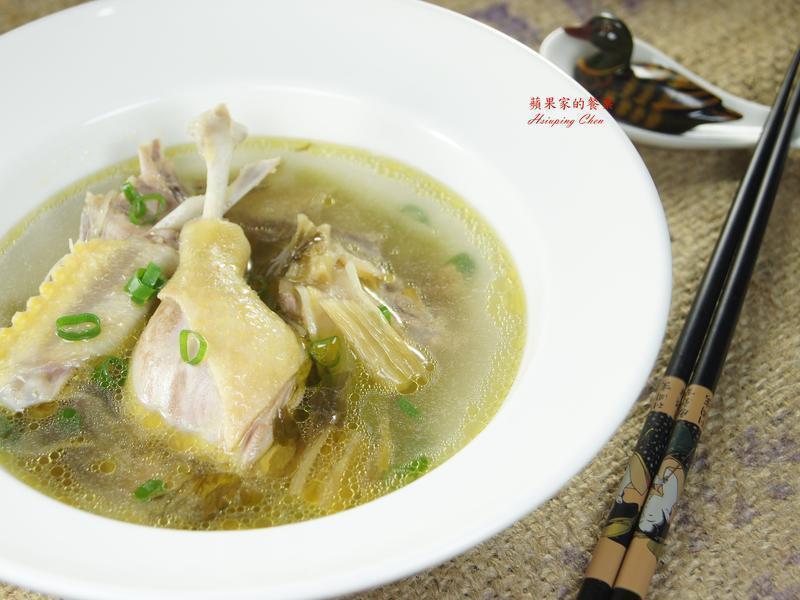 咸菜鴨肉湯