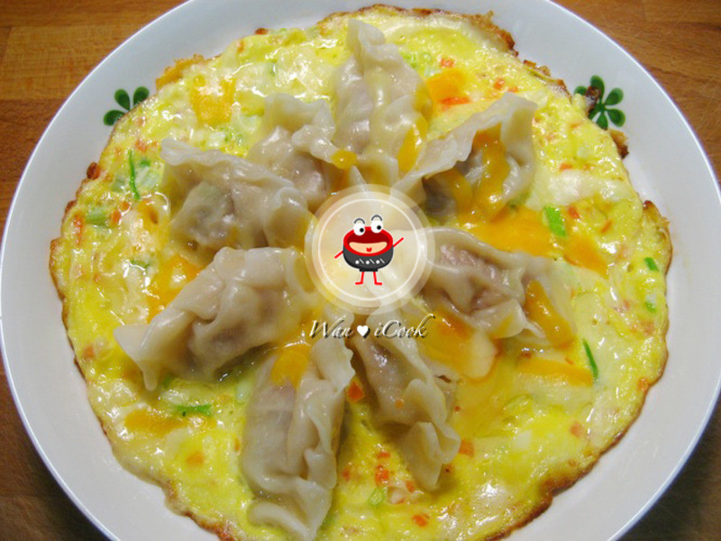 餃子起司烘蛋