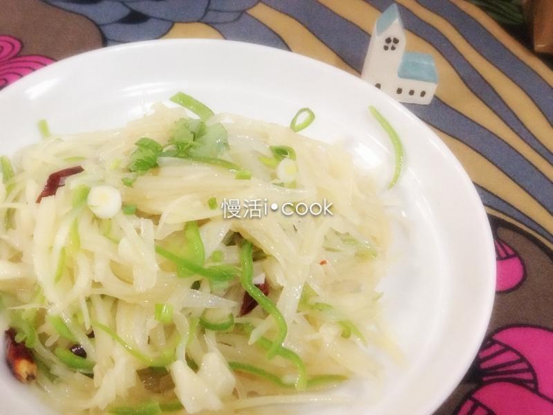 零淀粉快速酸辣脆薯絲