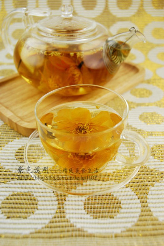 金蓮金桔桂花茶