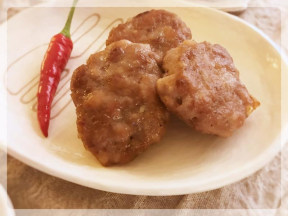 柚子胡椒煎肉餅