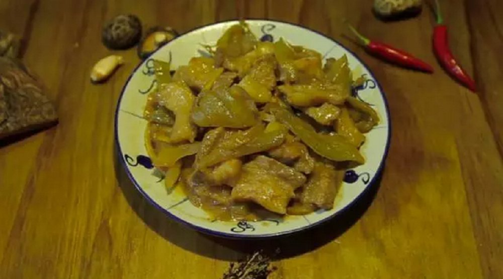 豬肉炒咸菜