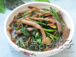 韭菜炒海腸