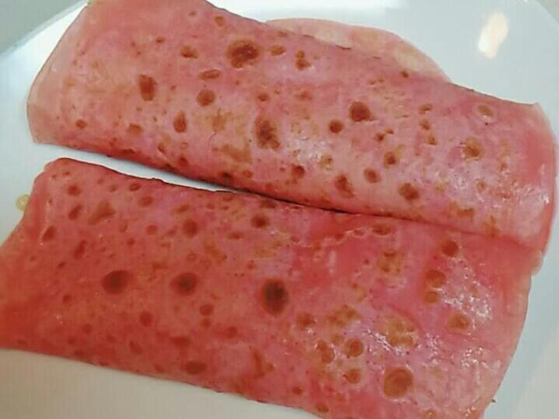 火龍果芝士蛋餅