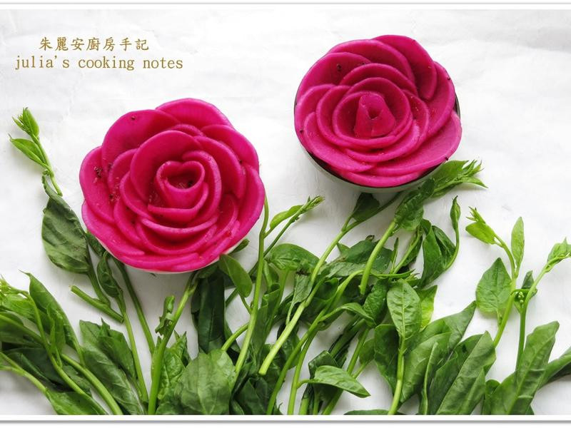 火龍果醃蘿卜