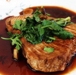 醋燒金槍魚(yú)