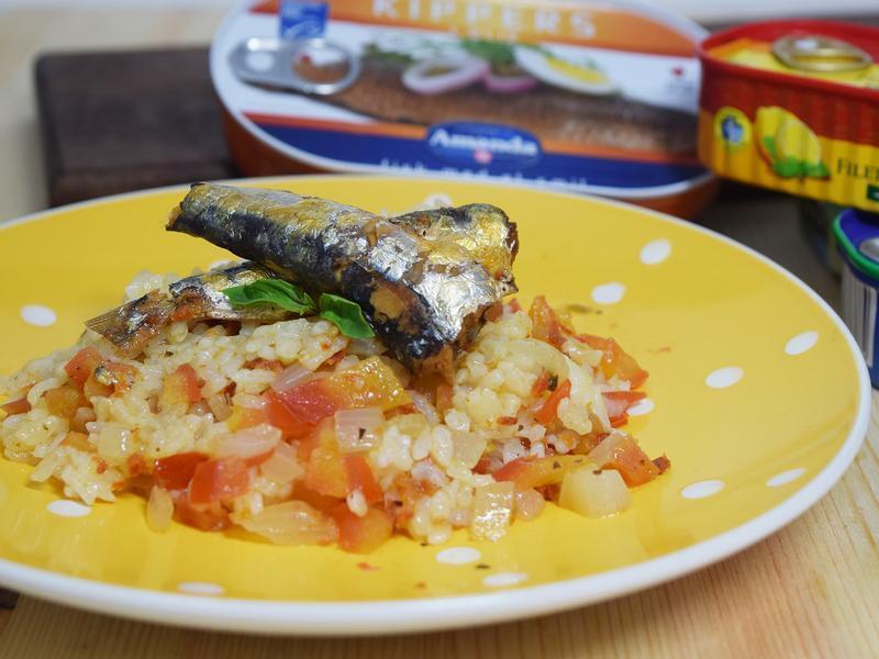 沙丁魚番茄燉飯