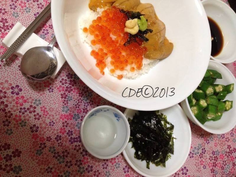 海膽三文魚子壽司飯