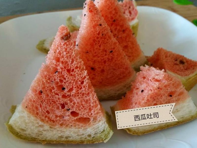 松軟好吃西瓜吐司