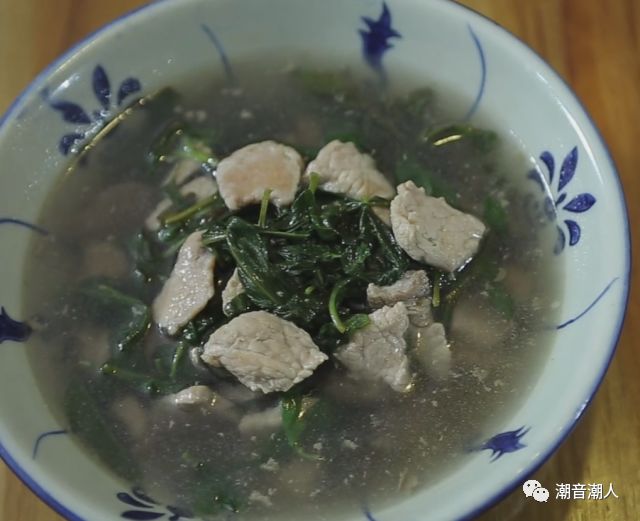 枸杞葉瘦肉湯