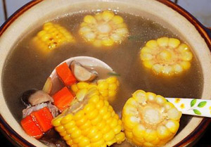 胡蘿卜玉米牛蒡湯