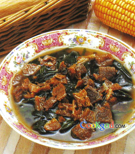 鯪魚上湯番茨葉
