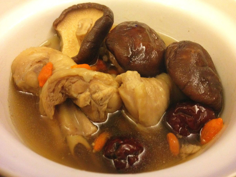 香菇枸杞人參雞湯
