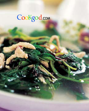 馬齒莧肉絲湯