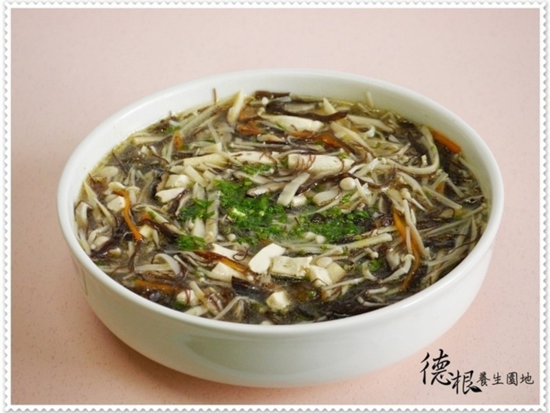 素食海發(fā)菜什錦羹