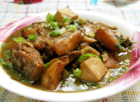 青魚豆腐