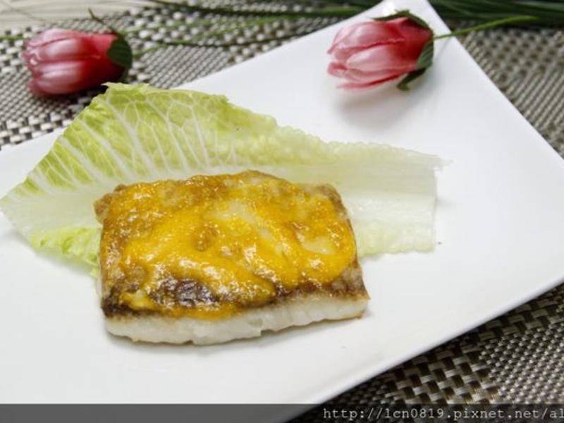 海膽醬烤鯛魚