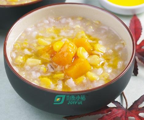 玉米南瓜大麥粥