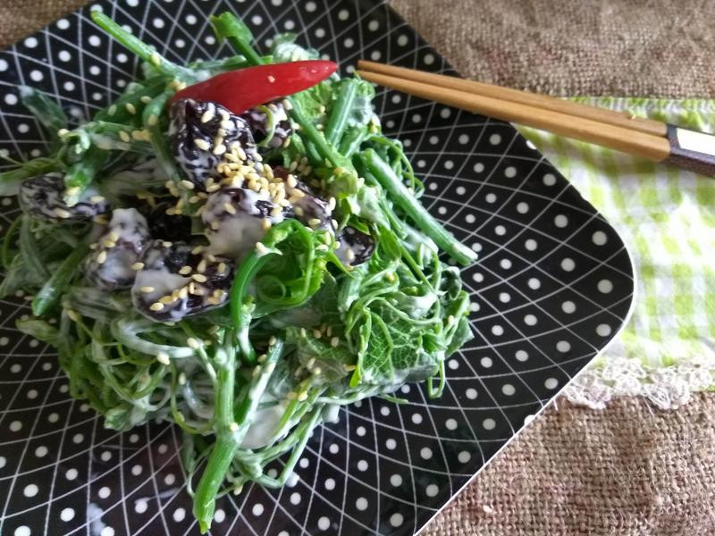夏日涼拌佛手菜