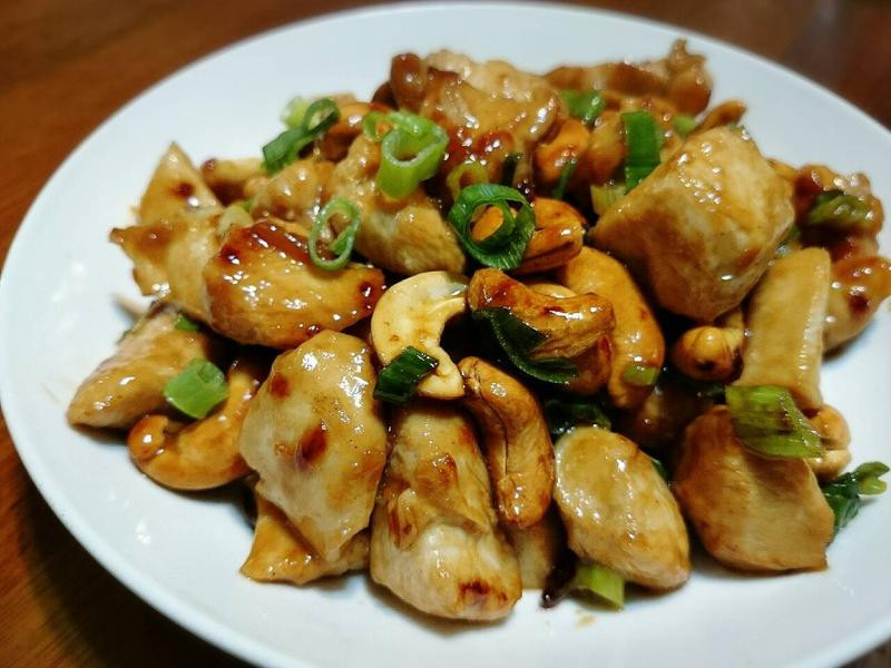 蜜汁腰果雞丁