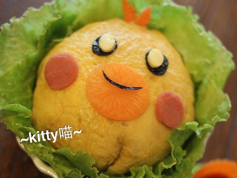 小雞蛋包飯