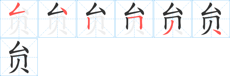 贠字的筆順?lè)植窖菔?></p>
<h2>贠的釋義：</h2>
贠<br />（貟）<br />yuán<br />古同“員”。<br />筆畫(huà)數(shù)：6；<br />部首：貝；<br />筆順編號(hào)：542534<br />
<p>上一個(gè)：<a href='bs1173.html'>畢的筆順</a></p>
<p>下一個(gè)：<a href='bs1171.html'>貞的筆順</a></p>
<h3>相關(guān)筆畫(huà)筆順</h3>
<p class=